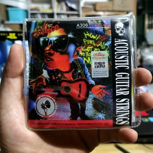 爱丽丝ALICE A306民谣吉它套弦木吉它琴线吉他散弦guitar strings