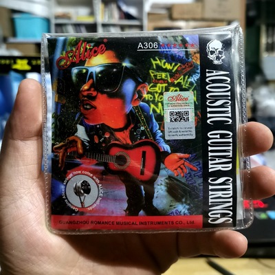 爱丽丝ALICE A306民谣吉它套弦木吉它琴线吉他散弦guitar strings