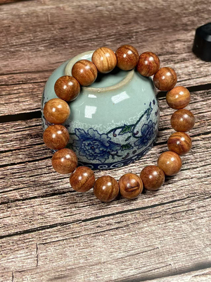 海南黄花梨手串糠梨1.2*