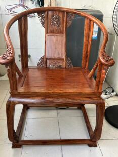 0211海南黄花梨油梨皇宫椅