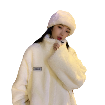 2025年羊羔小香风百搭外套女炸街