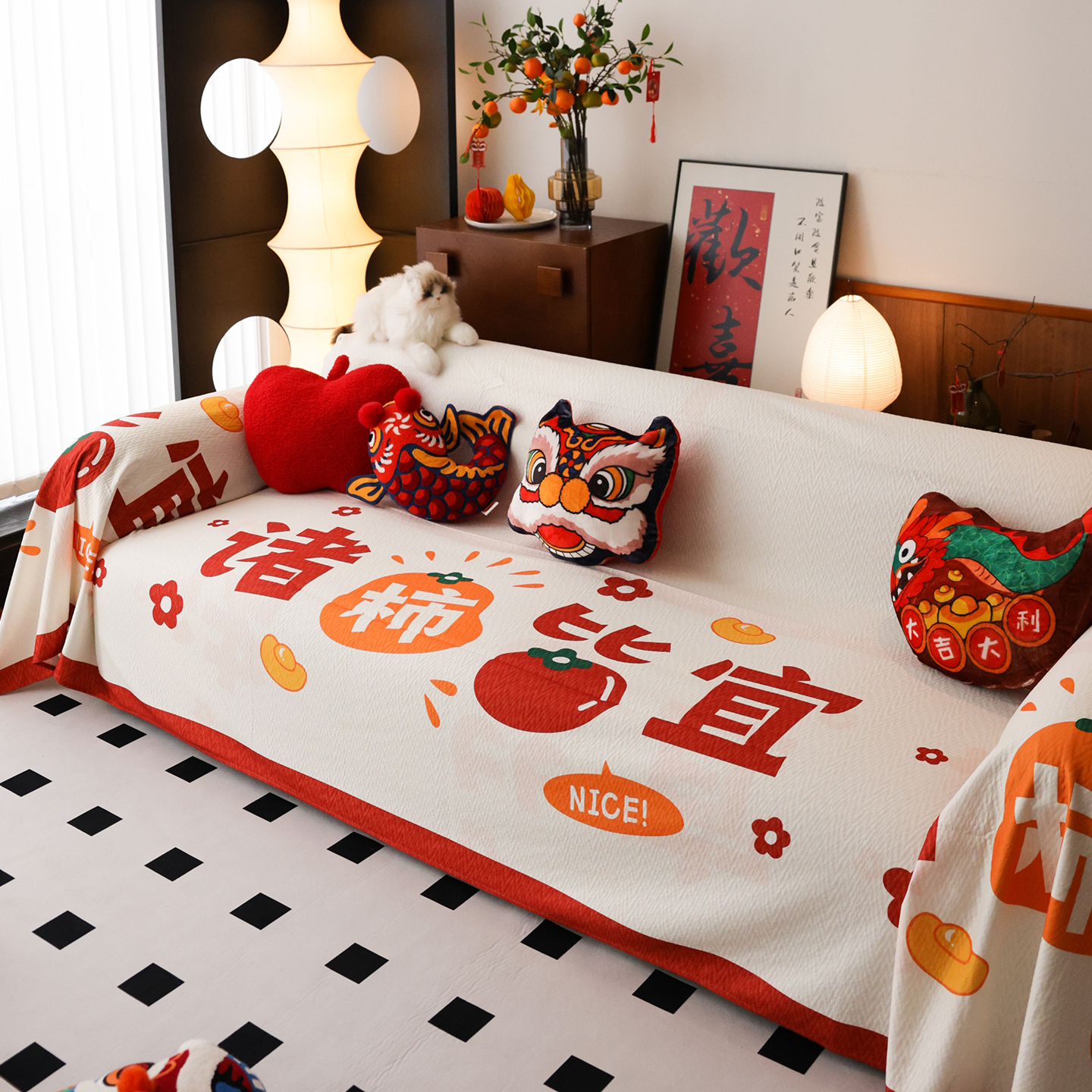 原创设计一体铺设可机洗水洗