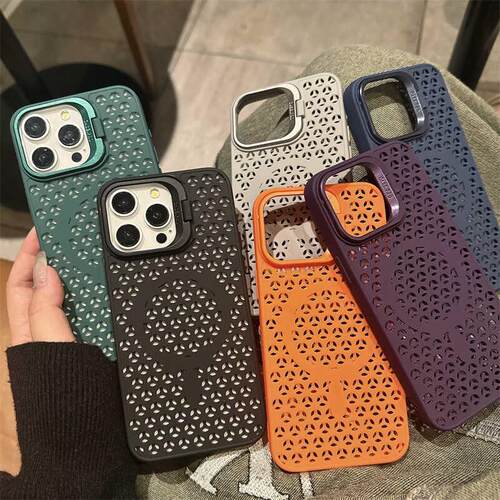iPhone15软硅胶散热磁吸