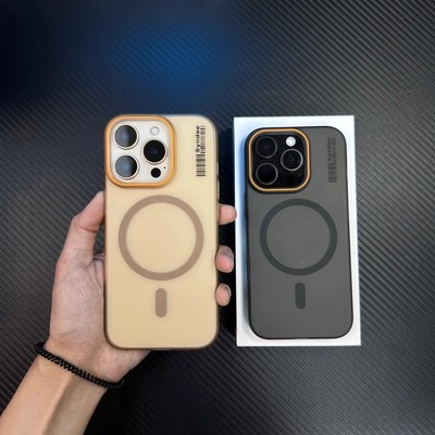 新款柔砂磁吸壳适用苹果1