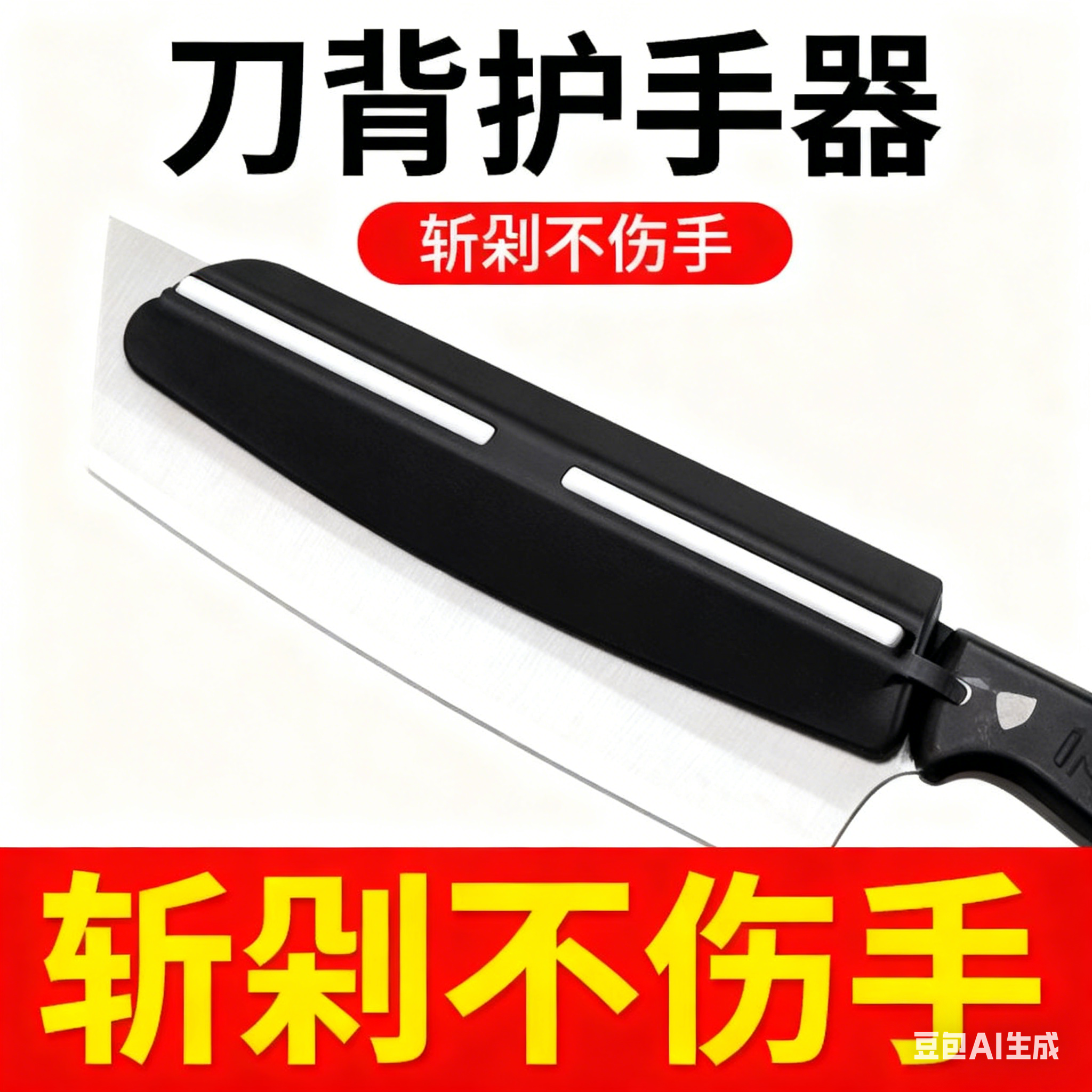 刀背护手导向器角度磨刀夹磨刀辅助器定角辅助工具定位防滑固定