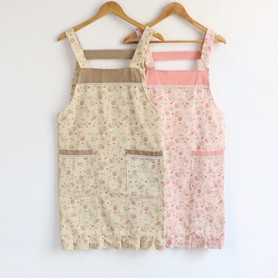 极速Hipster makes e-rice apron Korean fashion kSitchen Home