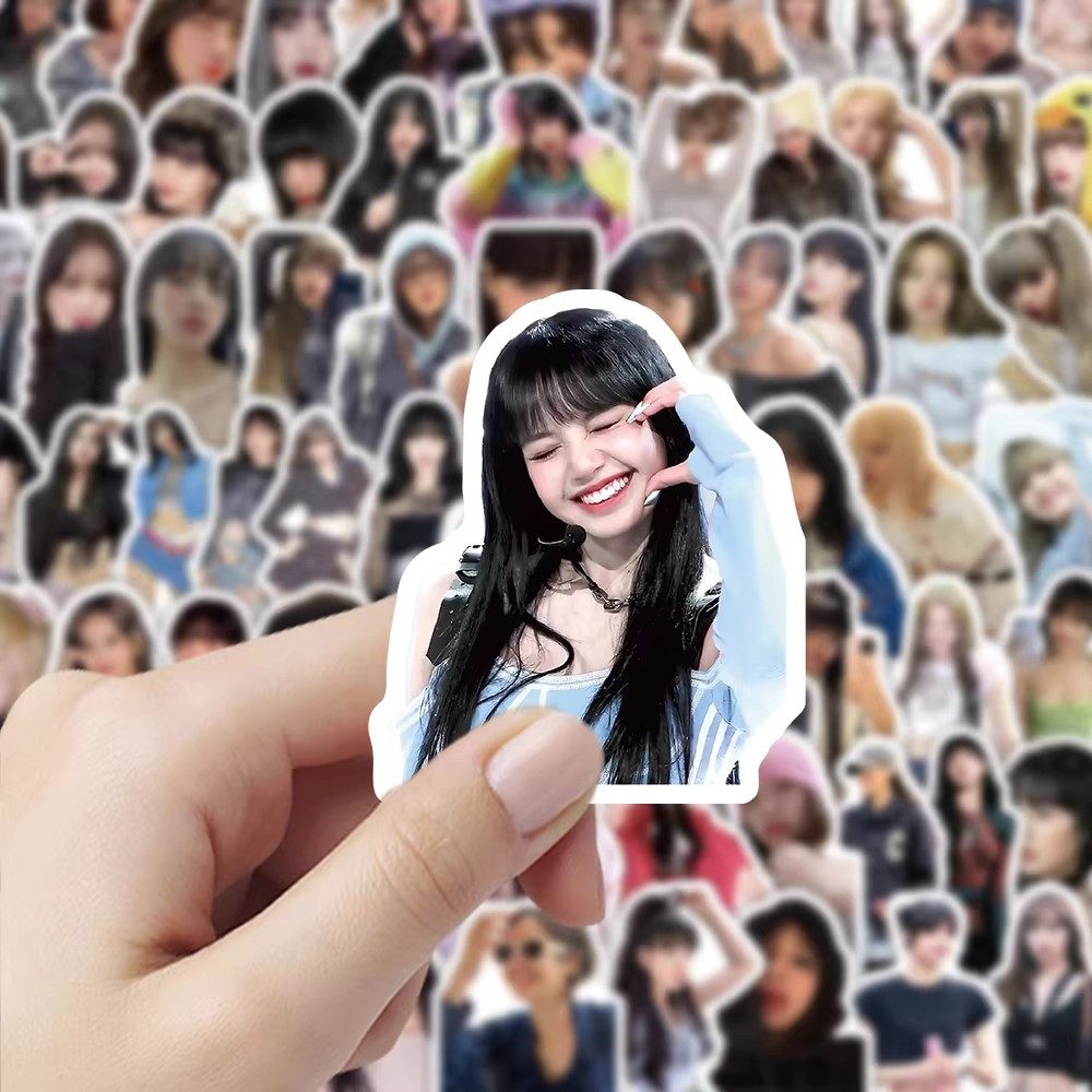 380张Lisa贴纸blackpink成员周边ins风高清照片装饰水杯防水贴画,文具电教/文化用品/商务用品,贴纸/立体贴纸,淘宝优惠券,粉丝福利购,淘宝优惠卷