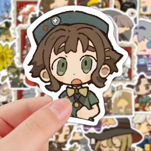 120贴重返未来1999贴纸卡通可爱游戏周边手账装 饰笔记本贴画防水