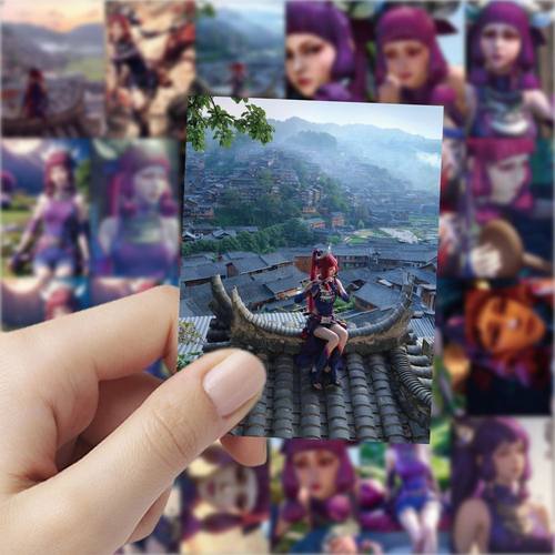 画江湖之不良人蚩梦周边贴纸动漫装饰手机二次元手账人物diy贴画