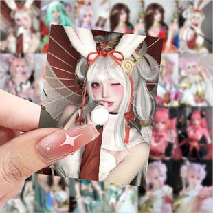 188张王者荣耀人物cos贴纸游戏二次元 饰手机手账桌面贴纸 笔记本装