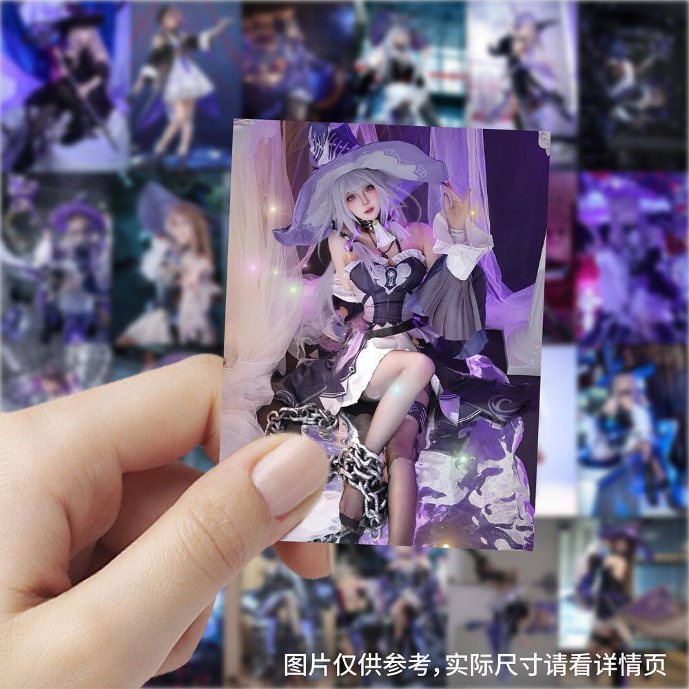 189张黑塔女士cos贴纸高颜值美女周边笔记本手机手账装饰贴画防水