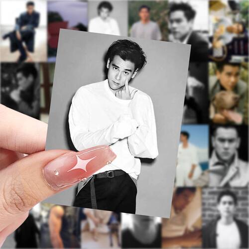 188张彭于晏周边贴纸明星高颜值桌面贴画笔记本行李箱装饰diy贴纸