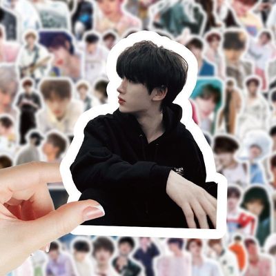 103张丁程鑫时代少年团成员周边写真贴纸手机电脑桌面手帐diy贴纸