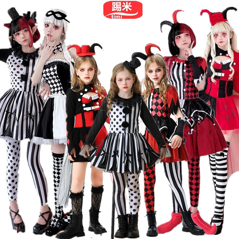 马戏团小丑cosplay服装派对演出