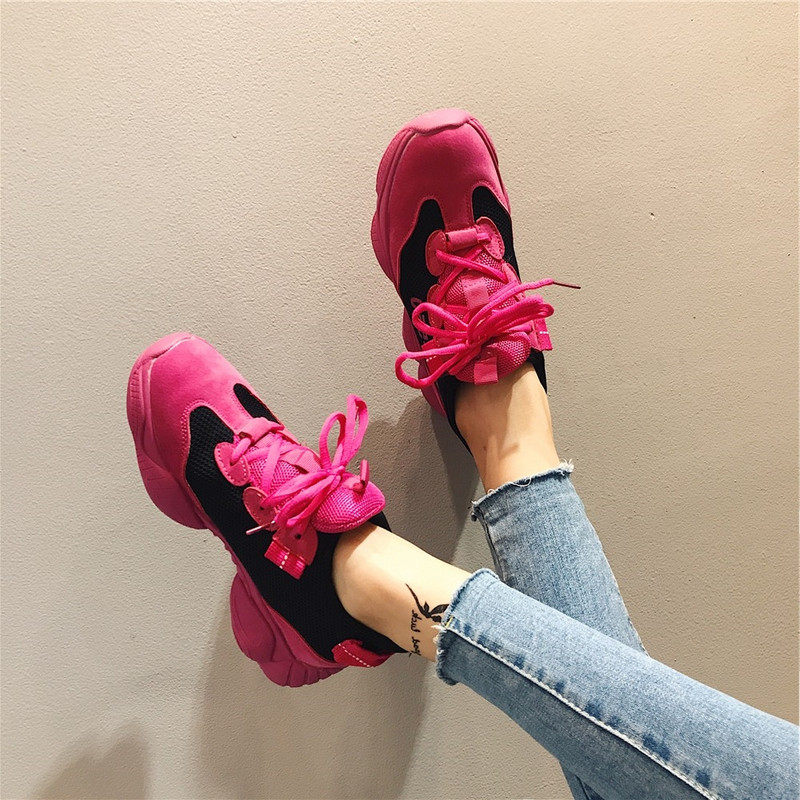 Shoes and sports shoes women 2018 Korean round head thick bo在类目 女装/女士精品, T恤中 - 来自Buy2taobao.com提供专业的淘宝代购服务