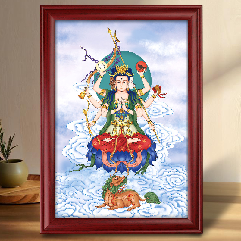 斗姆神像星君画像摆台画