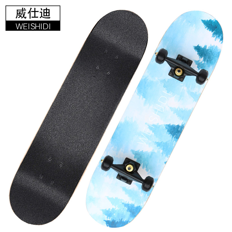 滑板车10一15岁男6一12岁大号大童10岁以上专业滑板双翘成人青少