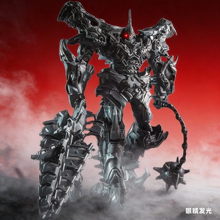 钢索变形玩具霸王龙放大版合金板SS恐龙送擎天金刚模型手办礼物7