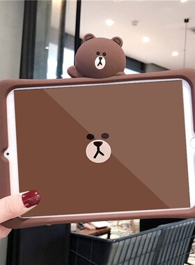 可爱苹果ipad92021平板保护套10.2英寸第7八代电脑2mini5迷你4硅胶外壳air2/3新款6儿童Pro卡通2019防摔A1822