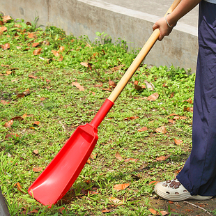 圆筒划船桨水产养殖工具熟胶铲桨瓢铲多功能农用水瓢泼水撒料加厚