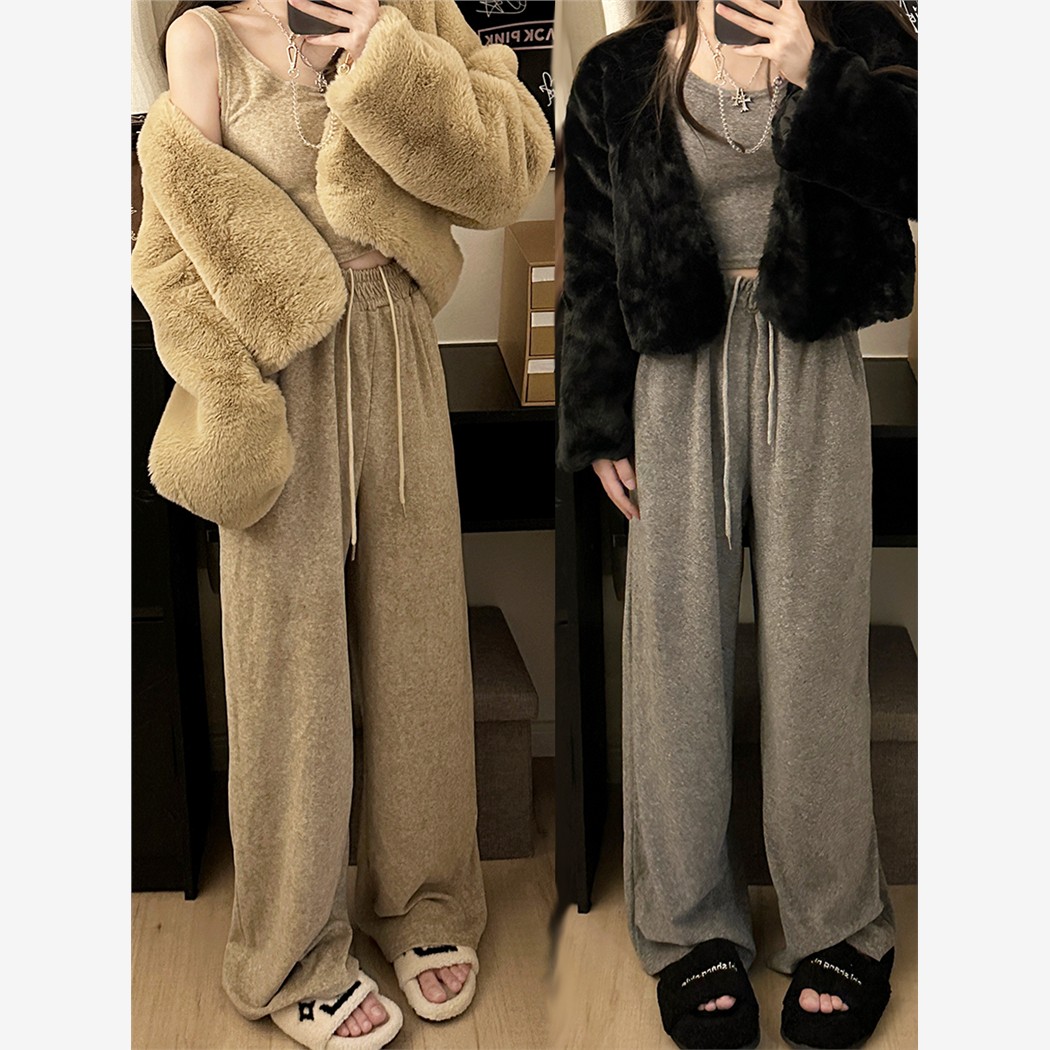 气质高级感两件套装女针