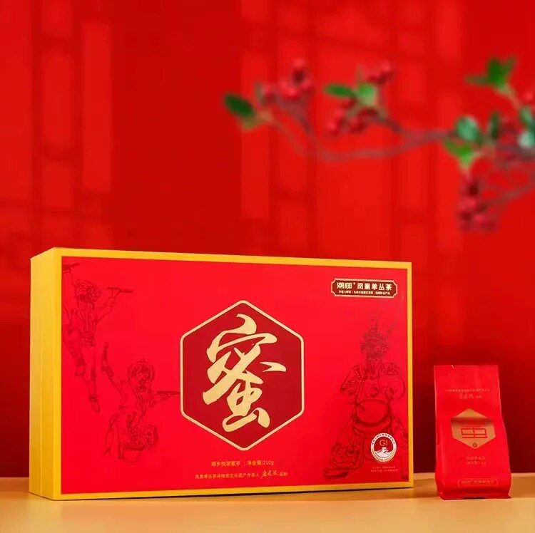 店长推荐功夫乌龙茶潮乡单枞 蜜茶LV同款自主配方 虎头礼盒装249g