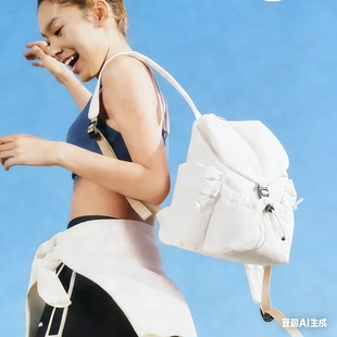 蕉下双肩包扩容女包2026新款书包户外登山包旅行包轻便大容量短包