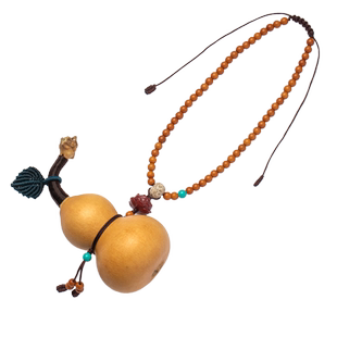 房天然葫芦汽车挂件高级装饰后视镜挂饰出入平安福禄车载饰品男士