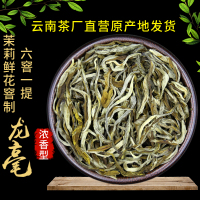 茶厂发货2024新茉莉花茶叶特级云南浓香茉莉大白毫龙毫500克袋装