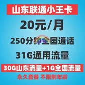 山东青岛日照联通手机卡冰激凌钉钉卡大流量卡上网卡宽带卡语音卡