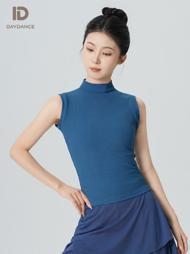 采购产品现代舞练习服，无袖上衣，夏季修身装，古典舞立领舞服，