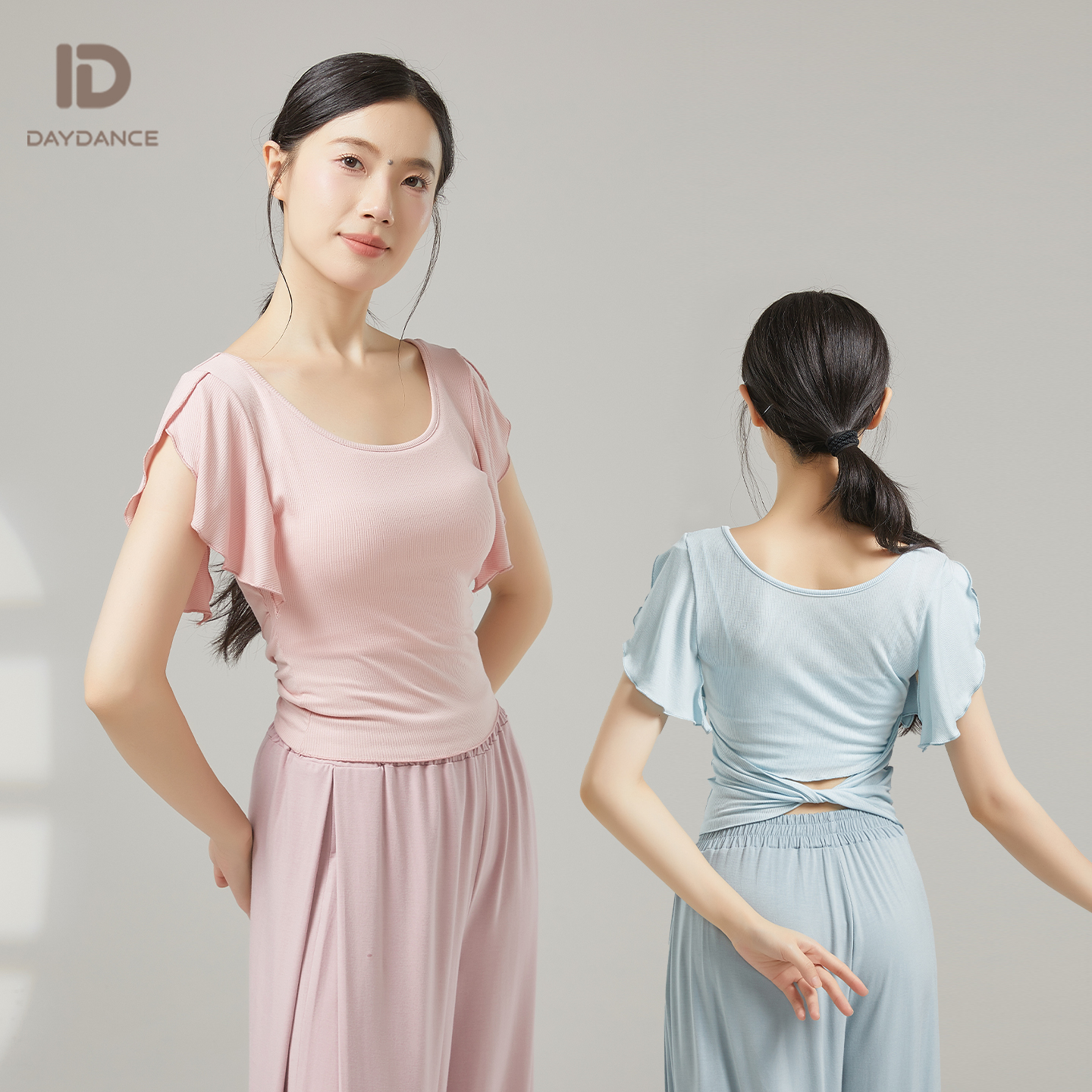 Daydance舞蹈服上衣成人女夏季