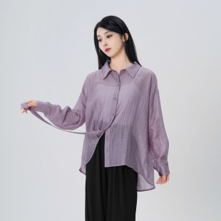 现代舞衬衫女飘逸中国古典舞秋新款上衣外套宽松舞蹈服练功服套装