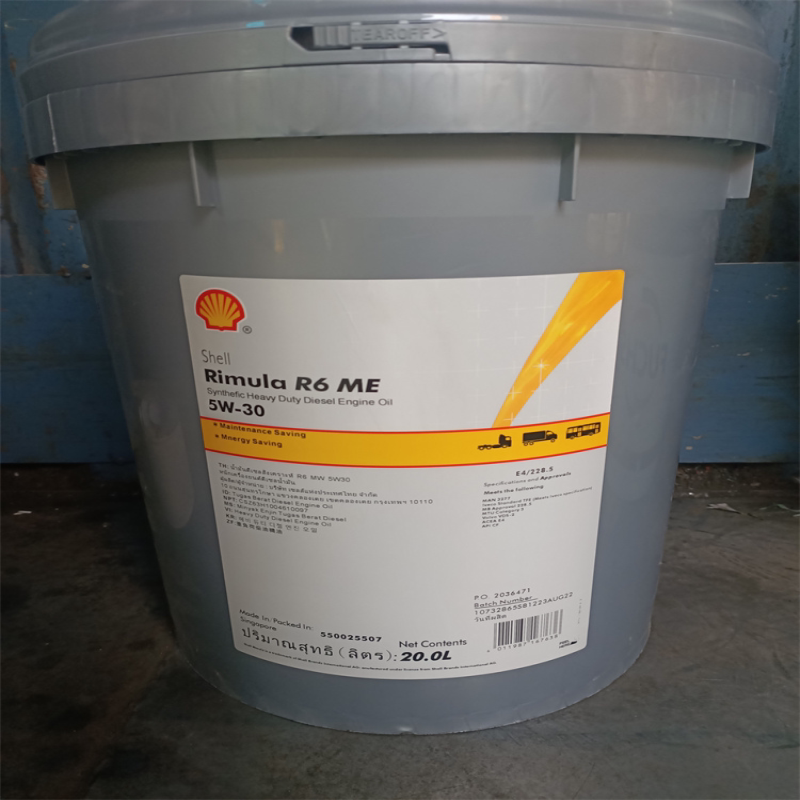 壳牌劲霸润滑油R6 ME LM 5W-30 10W-40合成重型柴油机油CF CH CI