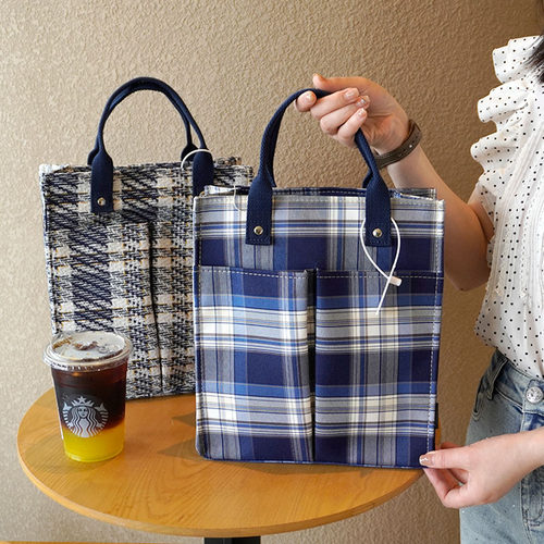 经典合集千鸟格大容量托特包