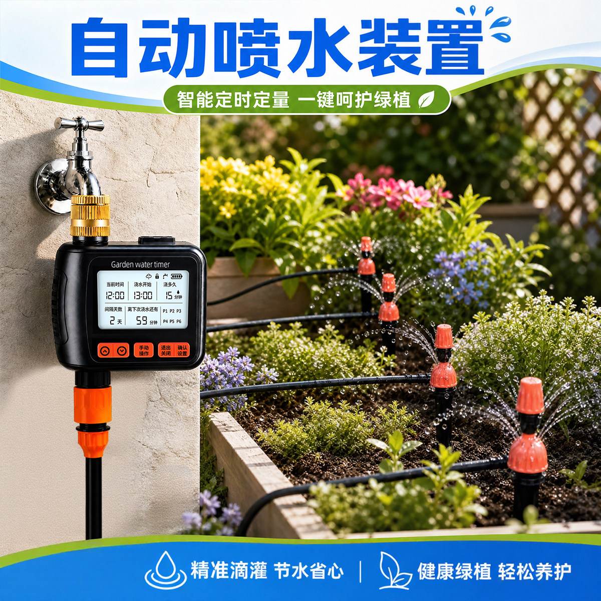 自动喷水装置浇水神器定时器