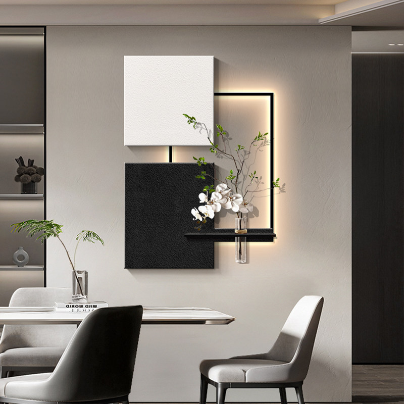 现代轻奢客厅装饰画高级感玄关挂画立体砂岩抽象餐厅壁画2025新款