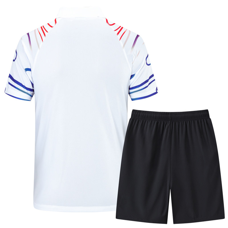 TABLE TENNIS UNIFORMS FOR MEN AND WOMEN POLO TOPS SHORT-SLEEVED SUITS QUICK-DRYING SPORTS JERSEYS COMPETITION TRAINING TEAM UNIFORMS NATIONAL UNIFORMS CUSTOMIZATION