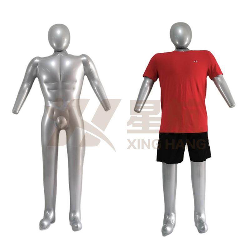 充气假人偶男女全身人体模特服装展示架彷真模型演练医学按摩道具