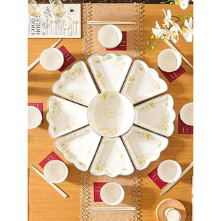 女孩和闺蜜结婚 实用 采购产品母亲节高档年夜饭团 圆饭盘礼品