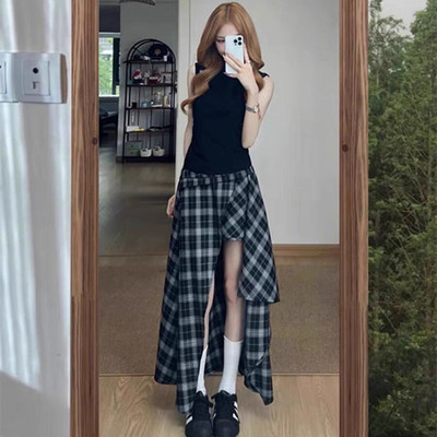 轻熟御姐小众不撞款辣妹上衣裙子