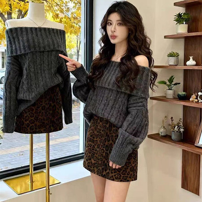 高级感超好看气质小香风毛衣裙子