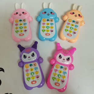 仿真益智婴儿玩具儿童手机宝宝电话音乐早教故事摇铃多功能手机