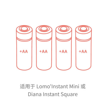 Lomography乐魔 拍立得胶片相机电池 多型号