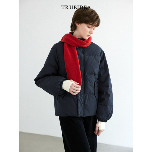 trueidea自制新国标白鸭绒羽绒服
