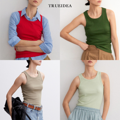 4.27新品减领纯棉背心“miu系