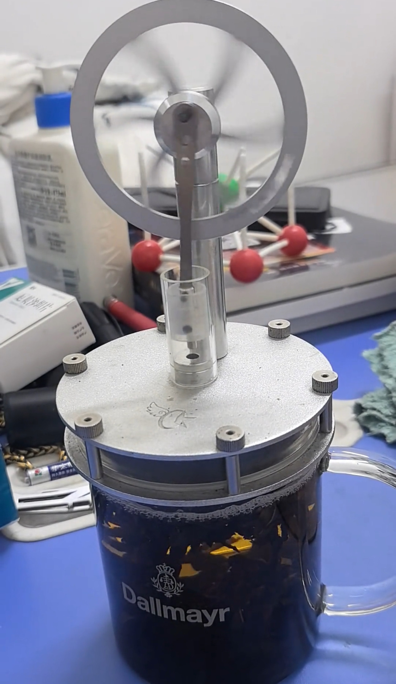 科教斯特林热机发动机简约教材工具实验器材物理器材套装科学益智