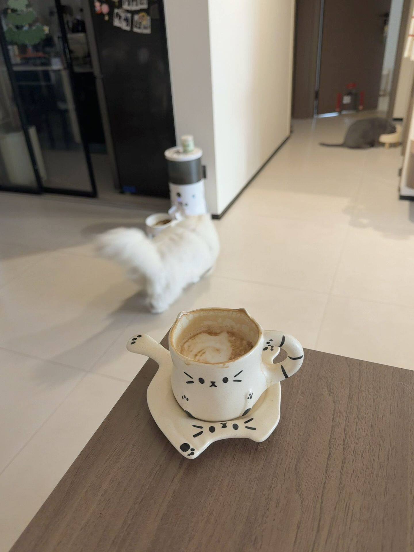 创意复古早餐杯高颜值马克杯精致家用喝水杯陶瓷手作咖啡杯碟套装