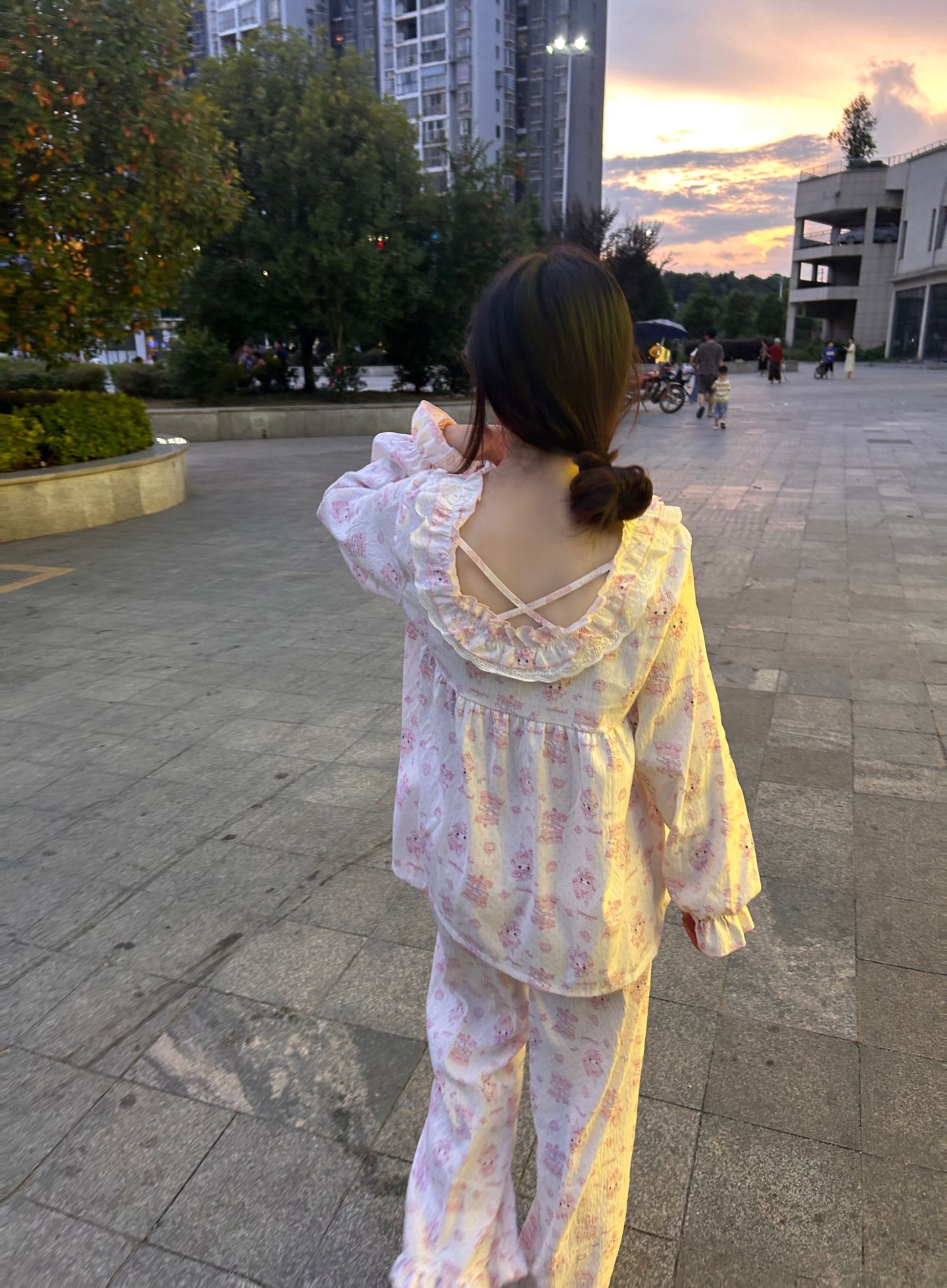 公主风可爱新款睡衣女春秋薄款日系卡通甜美长袖家居服