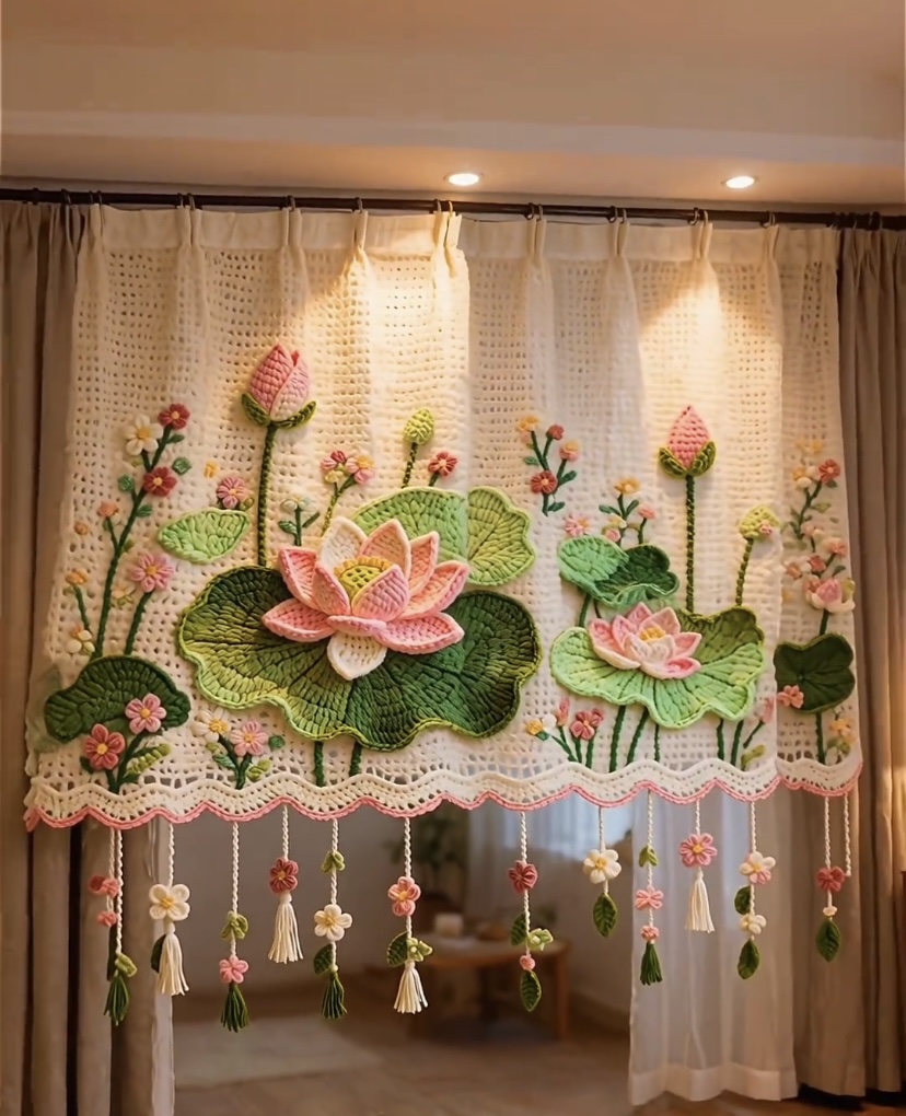 成品手工钩织空调盖毛线编织空调巾空调防尘罩客厅多用盖布